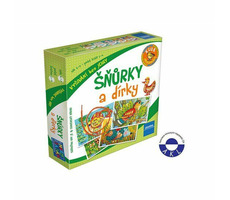 Granna Šňůrky a dírky / Dětská hra / Počet hráčů: 1-4 / od 4 let