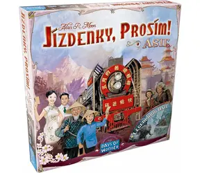 ADC Blackfire Jízdenky, prosím! Asie / Délka hry: 30 - 60 minut / Počet hráčů: 2 - 6 / od 8 let