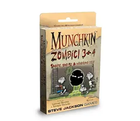 ADC Blackfire Munchkin Zombíci 3+4 / Délka hry: 60 - 90 minut / Počet hráčů: 3 - 6 / od 10 let