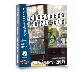 Zaostřeno na zločin - Posel špatných zpráv / Délka hry: 60 minut / Počet hráčů: 1 - 6 / od 14 let