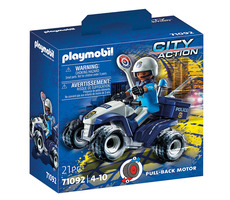 Playmobil® City Action 71092 Policejní rychlostní čtyřkolka / Počet dílků: 21 / od 4 let