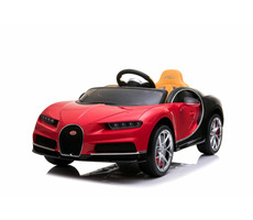 Eljet Dětské elektrické auto Bugatti Chiron červená / 70 W / Rychlost: 3-7 km-h / Nosnost: 30kg