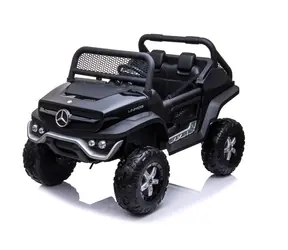 Eljet Dětské elektrické auto Mercedes Benz Unimog Truck černá / 50 W / Rychlost: 3-5 km-h / Nosnost: 30kg
