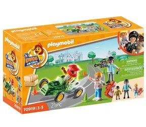 Playmobil® DUCK ON CALL 70919 Záchranná akce: Pomozte závodníkovy! / Počet dílků: 21 / od 3 let