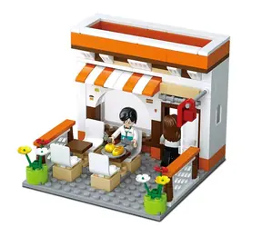 Sluban B-0567 Restaurace / LEGO - kompatibilní / Počet dílků: 134 / od 6 let