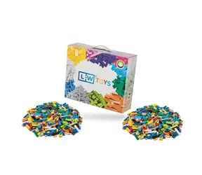 L-W Toys Základní set (lehký + těžký) / LEGO- kompatibilní / 2000 dílků 