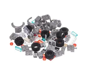 L-W Toys Kreativní set pro stavbu aut / LEGO- kompatibilní / 80 dílků 