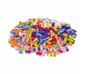 L-W Toys Dívčí set / LEGO- kompatibilní / 930 dílků 