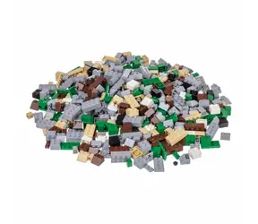 L-W Toys Safari set / LEGO- kompatibilní / 500 dílků 