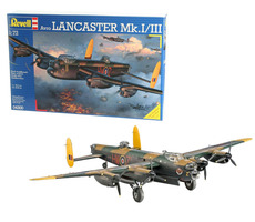 Revell Avro Lancaster Mk.I/III / Plastikový model / 1:72 / Počet dílků 257 / Obtížnost 5 / od 10 let