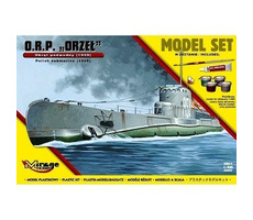 Mirage Hobby 400407 ORP Eagle - Polská ponorka / Plastikový model / 1:400