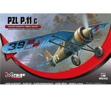Mirage Hobby 481002 PZL P.11c with bombs / Plastikový model / 1:48