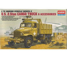 ACADEMY 13402 US Cargo Truck &¦ Accessory / Plastikový model / 1:72
