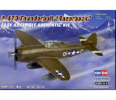 HOBBY BOSS 80283 P-47D Thunderbolt Razorback / Plastikový model / 1:72 / Počet dílků: 30+