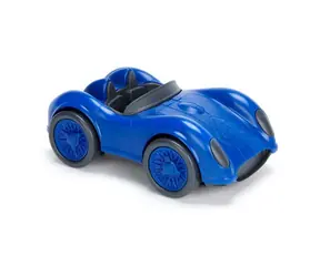 Green Toys  Modré závodní auto / od 12 měsíců