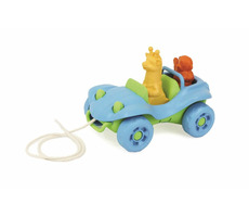 Green Toys Tahací auto modrá / od 6 měsíců