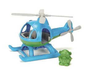 Green Toys Vrtulník modrá / od 2 let