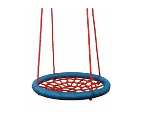 Woody Houpací kruh (průměr 100cm) - červeno-modrá / Nosnost: 100 kg / od 3 let