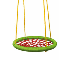 Woody Houpací kruh (průměr 83cm) - zeleno-červená / Nosnost: 80 kg / od 3 let