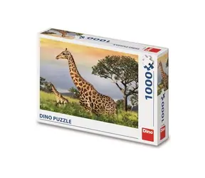 DINO Žirafí rodina / 1000 dílků / od 15 let