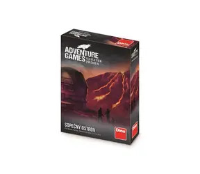 DINO Adventure games: Sopečný ostrov - Párty hra / Délka hry: 240 minut / Počet hráčů: 1-4 / od 12 let