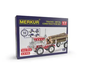 Merkur 017 Kamión / 202 dílů / 10 modelů / od 6 let