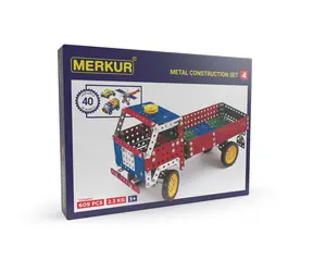 Merkur 4 stavebnice / 609 dílů / 40 modelů / od 5 let