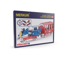 Merkur 032 Železniční modely / 300 dílů / 10 modelů / od 5 let