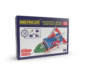 Merkur 015 Raketoplán / 195 dílů / 10 modelů / od 5 let