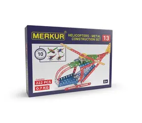 Merkur 013 Vrtulník / 222 dílů / 10 modelů / od 6 let