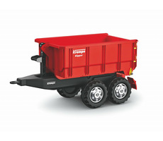 Rollytoys Vlečka za traktor Krampe červená / od 3 let