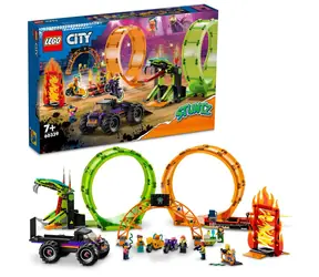 LEGO® City 60339 Kaskadérská dvojitá smyčka / Počet dílků: 598 / od 7 let