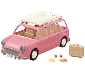 Sylvanian Families Rodinné auto růžové Van / od 3 let
