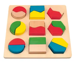 Woody Destička s geometrickými tvary / od 2 let