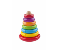 Woody Magnetická skládací pyramida - Káča / od 2 let