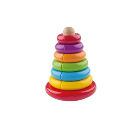 Woody Magnetická skládací pyramida - Káča / od 2 let