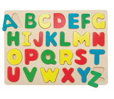 Woody Puzzle na desce ´´Abeceda´´ / od 3 let