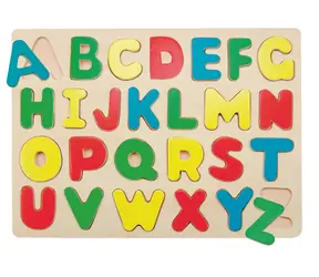 Woody Puzzle na desce ´´Abeceda´´ / od 3 let