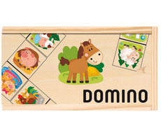 Woody Domino ´´Domácí zvířata´´ / od 3 let