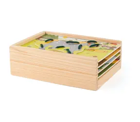 Woody Prošívací krabička - Zvířátka / od 3 let