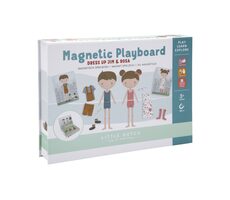 Little Dutch Magnetická hra oblékací Jim & Rosa / od 3 let