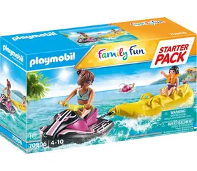Playmobil® Family Fun 70906 Starter Pack Vodní skútr s banánovým člunem / Počet dílků: 10 / od 4 let