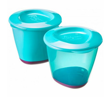 Tommee Tippee Nádobky na jídlo s měkkým dnem Explora 2 ks / od 6 měsíců