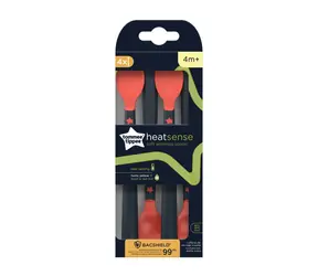 Tommee Tippee Lžičky s tepelným senzorem 4ks / od 4 měsíců