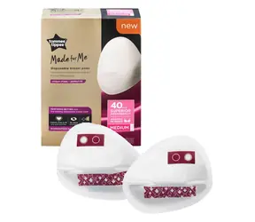 Tommee Tippee Vložky do podprsenky Made for Me 40ks vel. M / od 0 měsíců