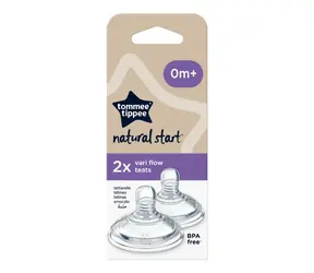 Tommee Tippee Náhradní savičky C2N variabilní průtok 2ks / od 0 měsíců