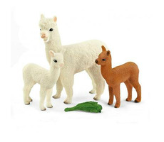 Schleich Wild Life 42544 Rodina lam Alpaka / od 3 let