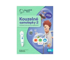 Albi Kouzelné čtení - Kouzelné samolepky 2 (108ks) / Jazyková verze: CZ / od 3 let
