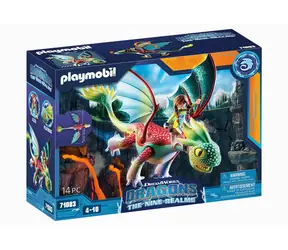 Playmobil® Dragons 71083 The Nine Realms - Feathers & Alex / Počet dílků: 14 / od 4 let