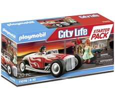 Playmobil® City Life 71078 Starter Pack Hot Rod / Počet dílků: 20 / od 4 let